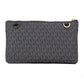 Maisie Large Black Leather 3 in 1 Multifunctional Purse Tote Bag
