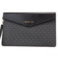 Maisie Large Black Leather 3 in 1 Multifunctional Purse Tote Bag