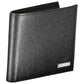 Sleek Black Leather RFID Blocking Men's Wallet