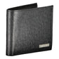 Elegant Black Leather Wallet with Coin Purse