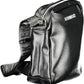 Sleek Black Shoulder Bag with Logo Detail