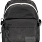 Sleek Nylon Backpack with Contrasting Accents