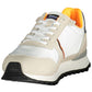 Sleek White Sneakers with Contrasting Accents