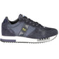 Blue Sports Sneaker With Contrasting Details