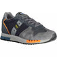 Electric Blue Fusion Sneakers with Contrasting Accents