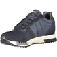 Blue Sports Sneaker With Contrasting Details