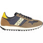 Elevated Brown Sneakers with Iconic Accents