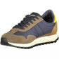 Elevated Brown Sneakers with Iconic Accents