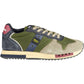 Sporty Chic Contrasting Green Sneakers