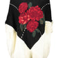 Elegant Embroidered Turtleneck Sweater