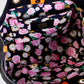 Embroidered Elegance Maxi Black Handbag