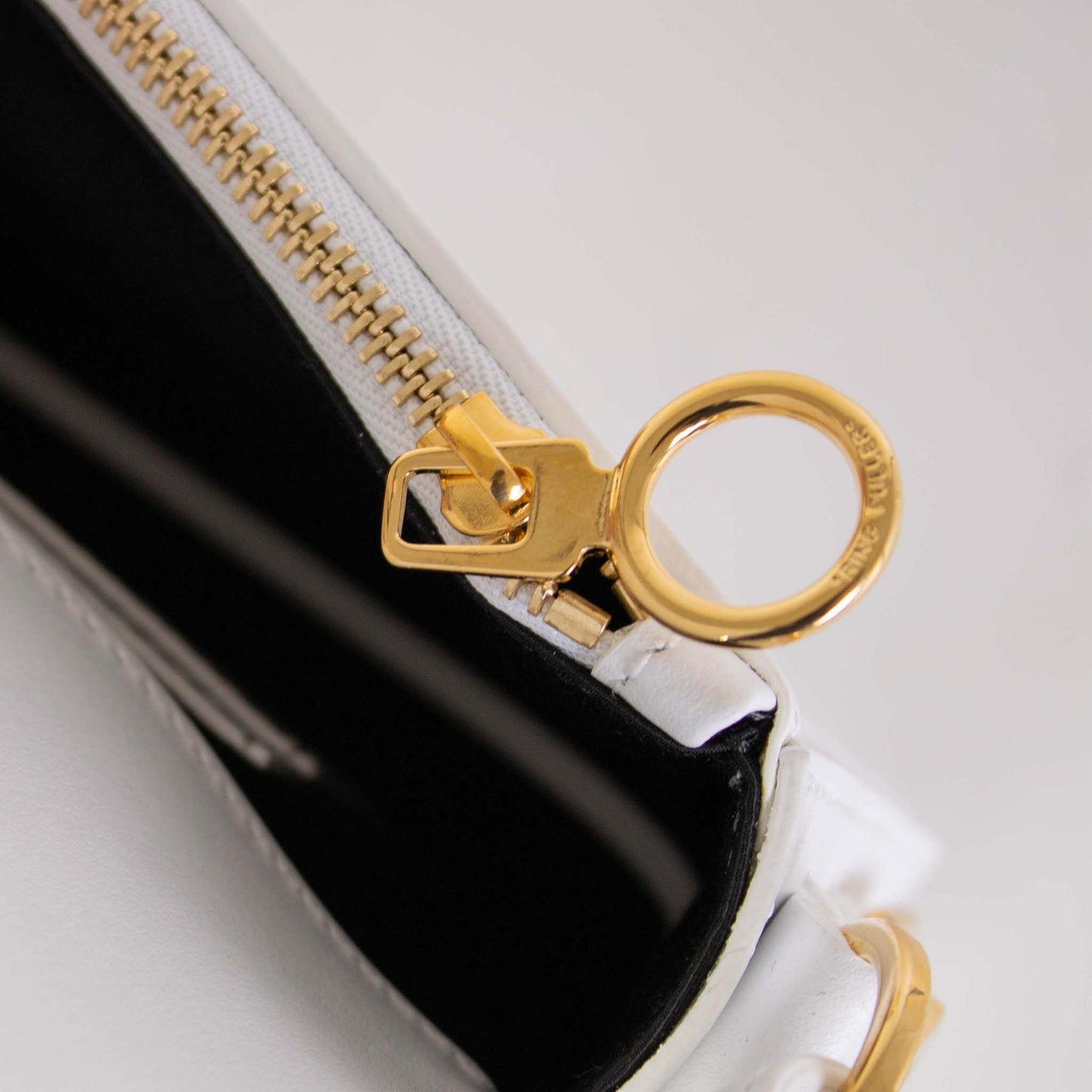 Chic Gold-Striped Mini Shoulder Bag