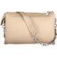 Chic Beige Chain-Handle Shoulder Bag