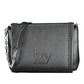 Elegant Chain-Handle Black Shoulder Bag