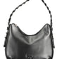 Chic Black Contrasting Detail Shoulder Bag
