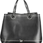 Elegant Black Two-Handled Shoulder Bag
