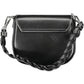 Elegant Contrasting Detail Black Handbag
