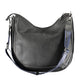 Elegant Black Polyurethane Handbag