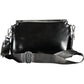 Elegant Black Contrasting Details Shoulder Bag