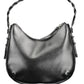 Chic Black Contrasting Detail Shoulder Bag