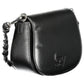 Elegant Contrasting Detail Black Handbag
