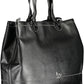 Chic Two-Handle City Bag with Contrast Detail