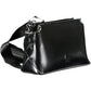 Elegant Black Contrasting Details Shoulder Bag