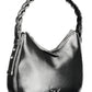 Chic Black Contrasting Detail Shoulder Bag