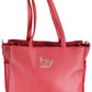 Chic Red Convertible Shoulder Bag
