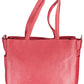 Chic Red Convertible Shoulder Bag