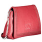 Elegant Red Chain-Strap Shoulder Bag