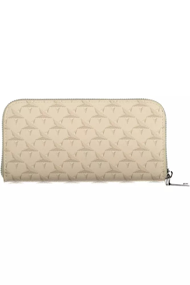 Beige Elegance Compact Wallet