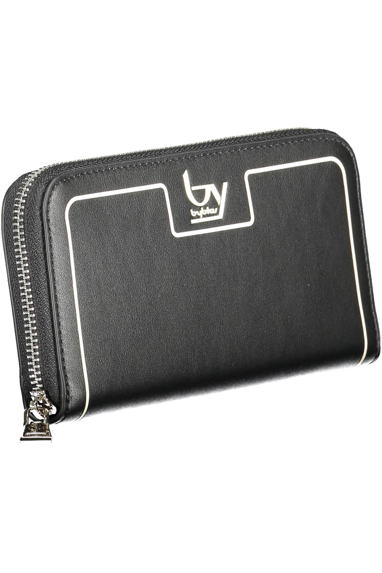 Sleek Quintuple Wallet with Coin Purse and Zip Closure