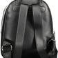 Elegant Black Backpack with Contrasting Details