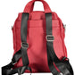 Chic Red Urban Backpack with Polished Appeal