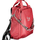 Chic Red Urban Backpack with Polished Appeal
