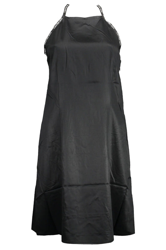 Sleek Cross-Back Strappy Dress
