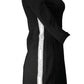 Elegant Off-Shoulder Dress with Logo Detailing