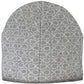 Charcoal Gray Wool Cap with Logo Detail