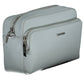 Elegant Light Blue Shoulder Bag with Logo