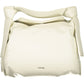 Elegant Beige Shoulder Bag with Contrasting Details
