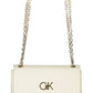 Elegant White Chain Shoulder Handbag