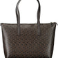 Chic Contrasting Detail Shoulder Bag