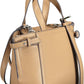 Elegant Brown Handbag with Versatile Straps