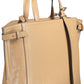Elegant Brown Shoulder Bag with Adjustable Strap