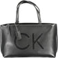 Eco-Chic Black Designer Handbag