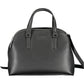 Elegant Black Shoulder Bag with Logo Detail