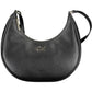 Elegant Black Recycled Shoulder Bag