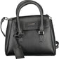 Elegant Black Dual-Compartment Shoulder Bag