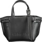 Chic Black Shoulder Handbag with Zip Closure